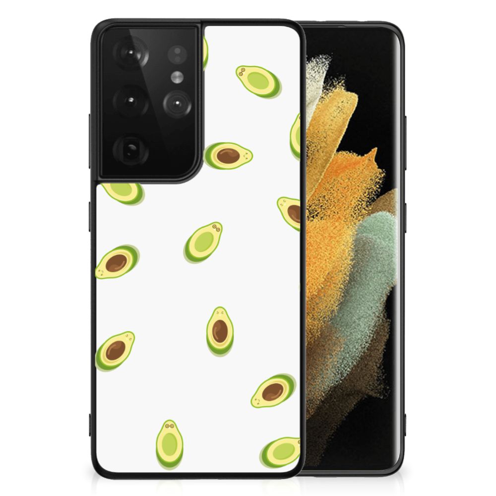Samsung Galaxy S21 Ultra Back Cover Hoesje Avocado B2C Telecom