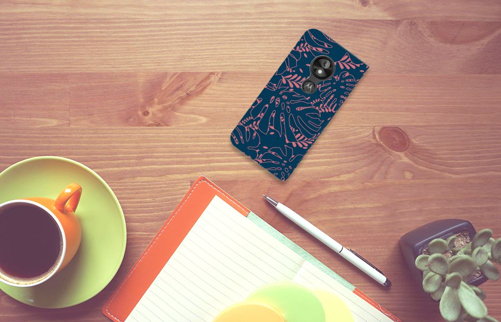 Motorola Moto E5 Play Smart Cover Palm Leaves