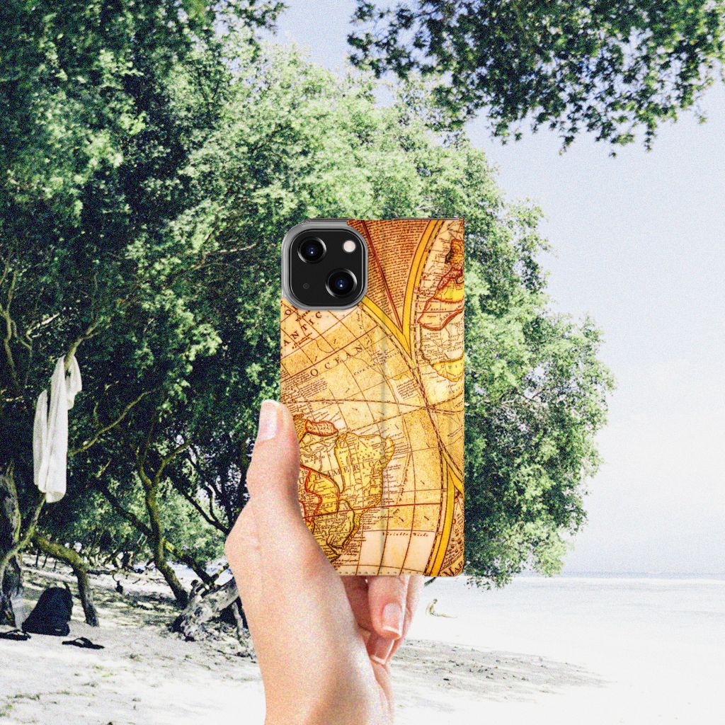 iPhone 14 Book Cover Kompas - B2C Telecom