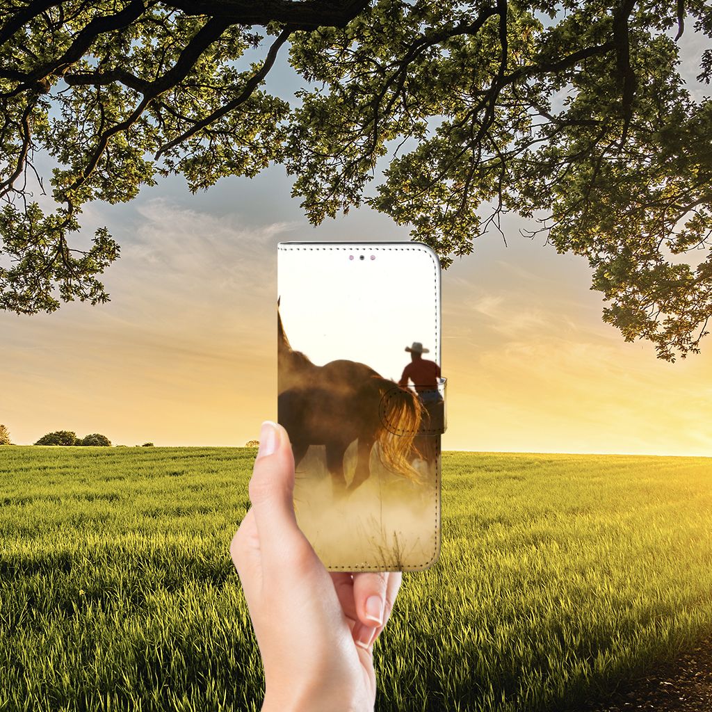 Xiaomi Redmi Note 11 Pro 5G/4G Telefoonhoesje met Pasjes Design Cowboy