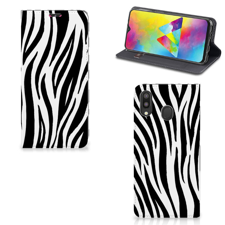 Samsung Galaxy M20 Hoesje maken Zebra