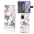 Samsung Galaxy A51 Telefoonhoesje met Pasjes Flamingo Triangle