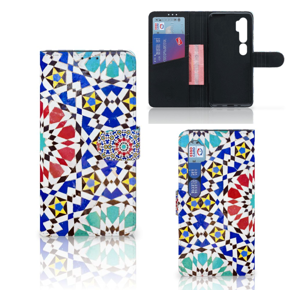 Xiaomi Mi Note 10 Pro Bookcase Mozaïek