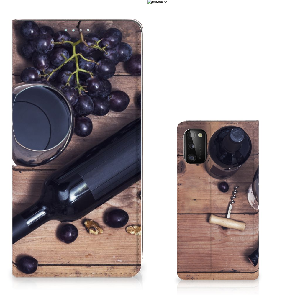 Samsung Galaxy A41 Flip Style Cover Wijn - B2C Telecom