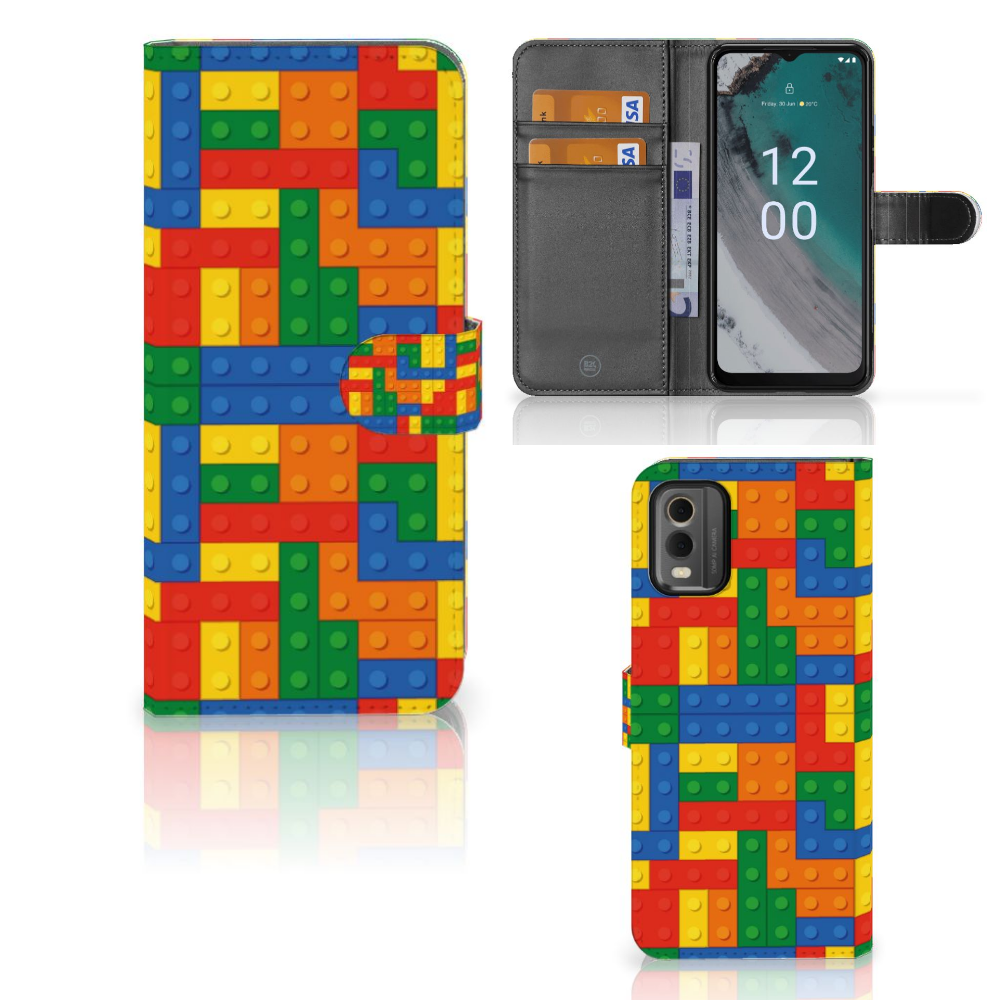 Nokia C32 Telefoon Hoesje Blokken
