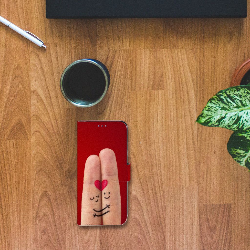 Samsung Galaxy A30 Wallet Case met Pasjes Liefde - Origineel Romantisch Cadeau