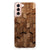Stevig Telefoonhoesje voor Samsung Galaxy S21 FE Wooden Cubes B2C Telecom