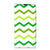 iPhone 13 Pro Max Hoesje met Magneet Zigzag Groen - B2C Telecom