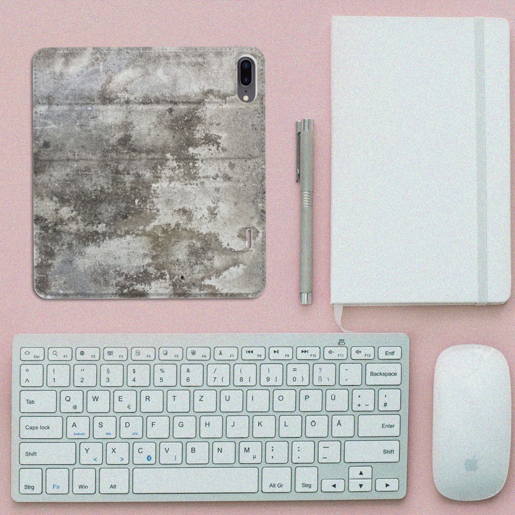 Apple iPhone 7 Plus | 8 Plus Standcase Beton Print