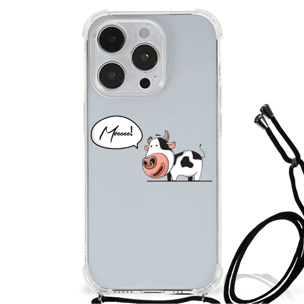 iPhone 14 Pro Max Stevig Bumper Hoesje Cow