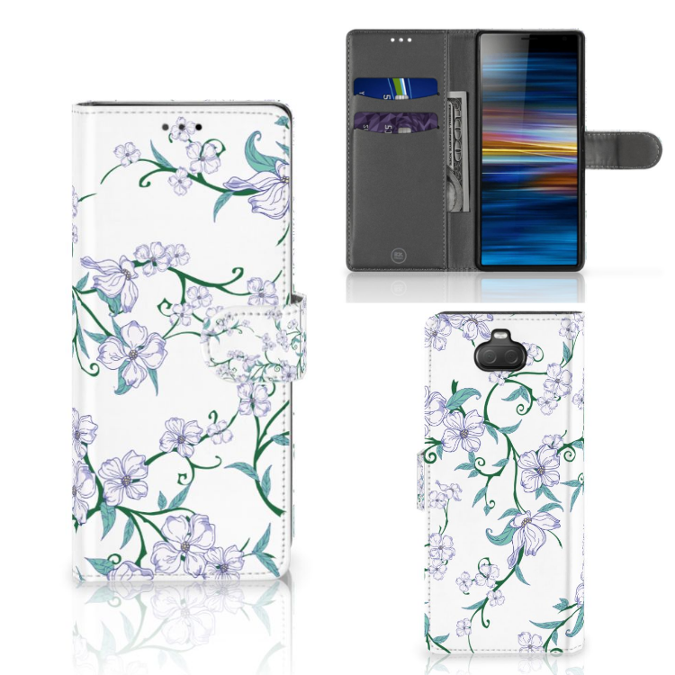 Sony Xperia 10 Uniek Hoesje Blossom White