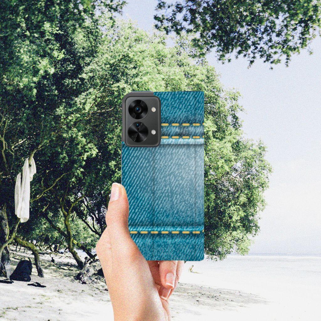 OnePlus Nord 2T Hippe Standcase Jeans - B2C Telecom