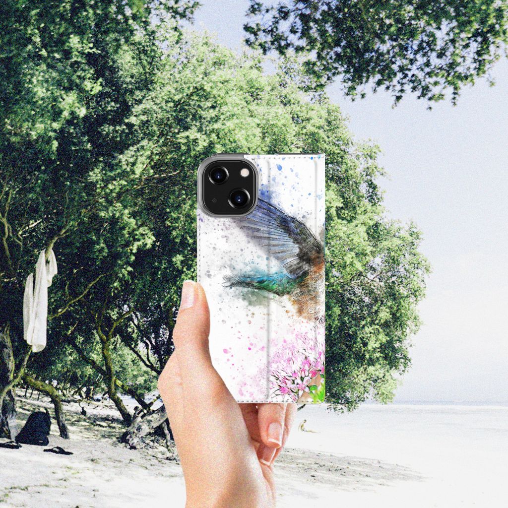 Bookcase iPhone 14 Vogel