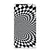 iPhone 14 Stand Case Illusie met een zwart-witte illusieprint voor een unieke look.