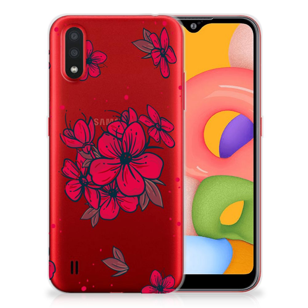 Samsung Galaxy A01 TPU Case Blossom Red B2C Telecom