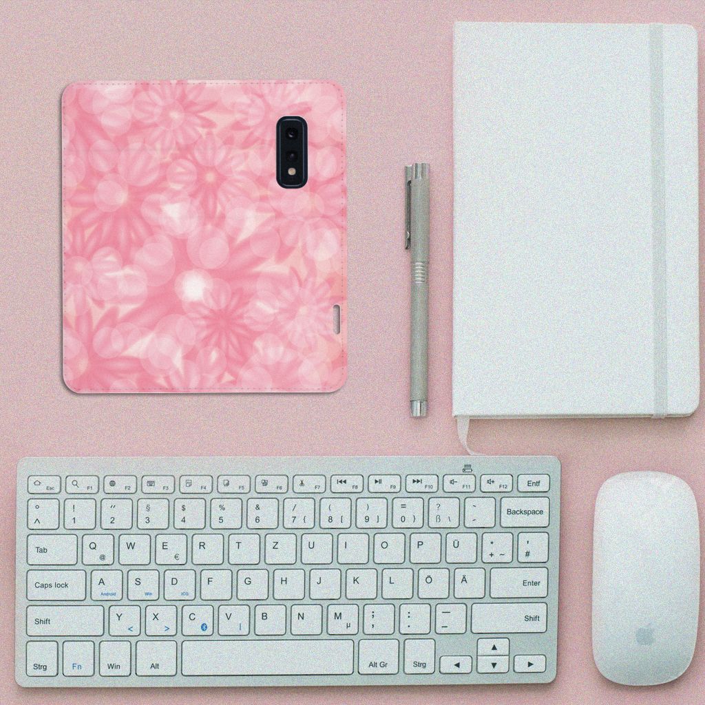Samsung Galaxy S10e Smart Cover Spring Flowers