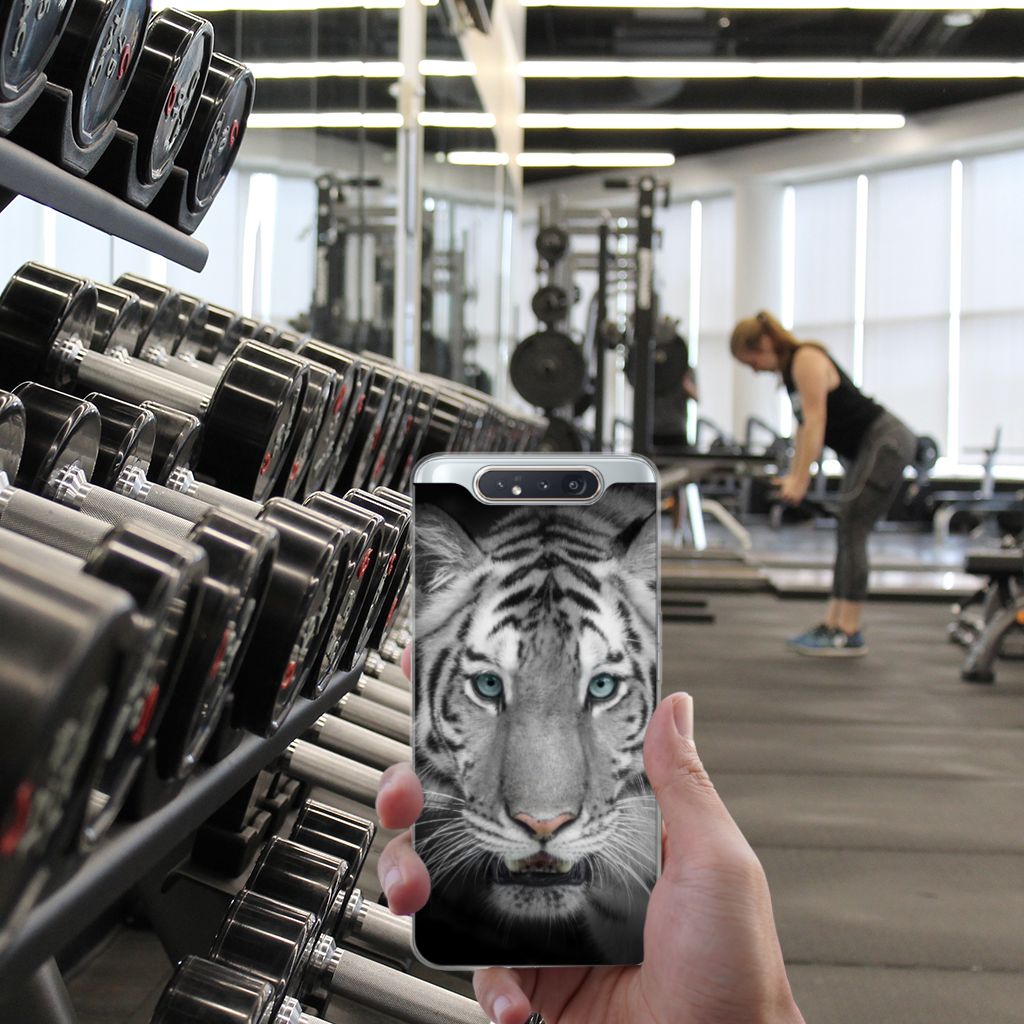 Samsung Galaxy A80 TPU Hoesje Tijger