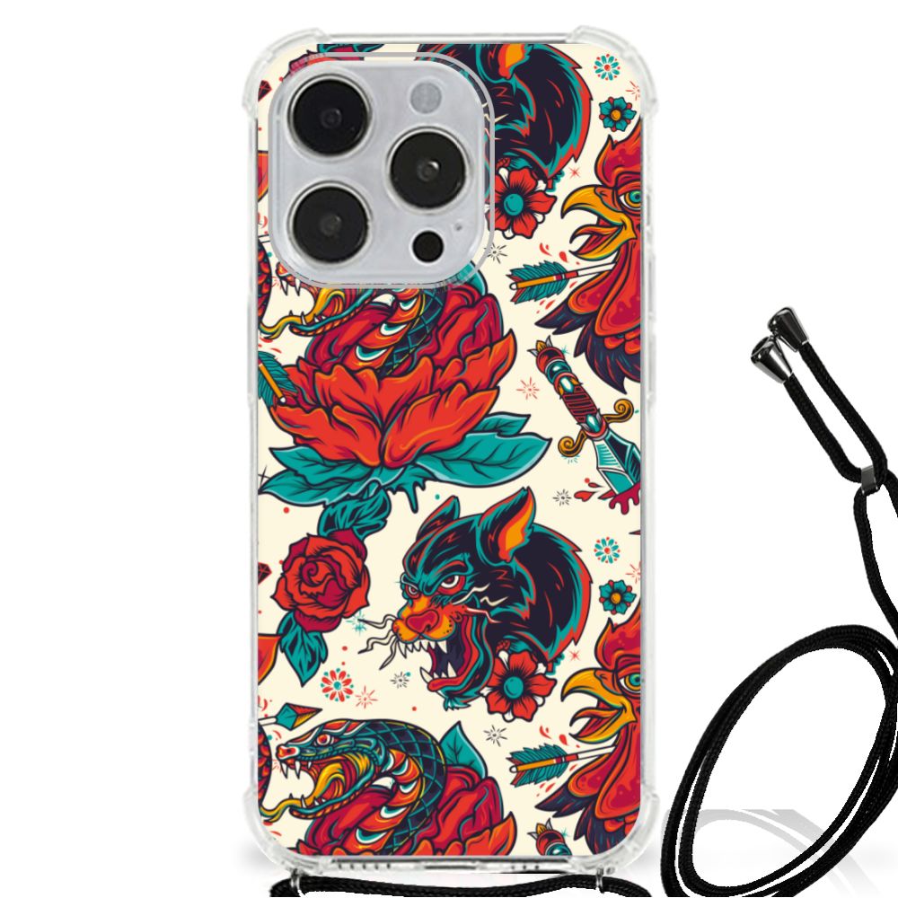 Anti-shock Hoesje met foto voor iPhone 14 Pro Old Skool B2C Telecom