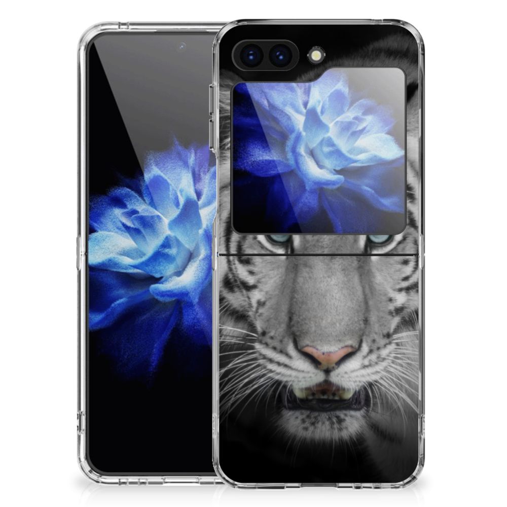 Samsung Galaxy Z Flip 5 TPU Hoesje Tijger
