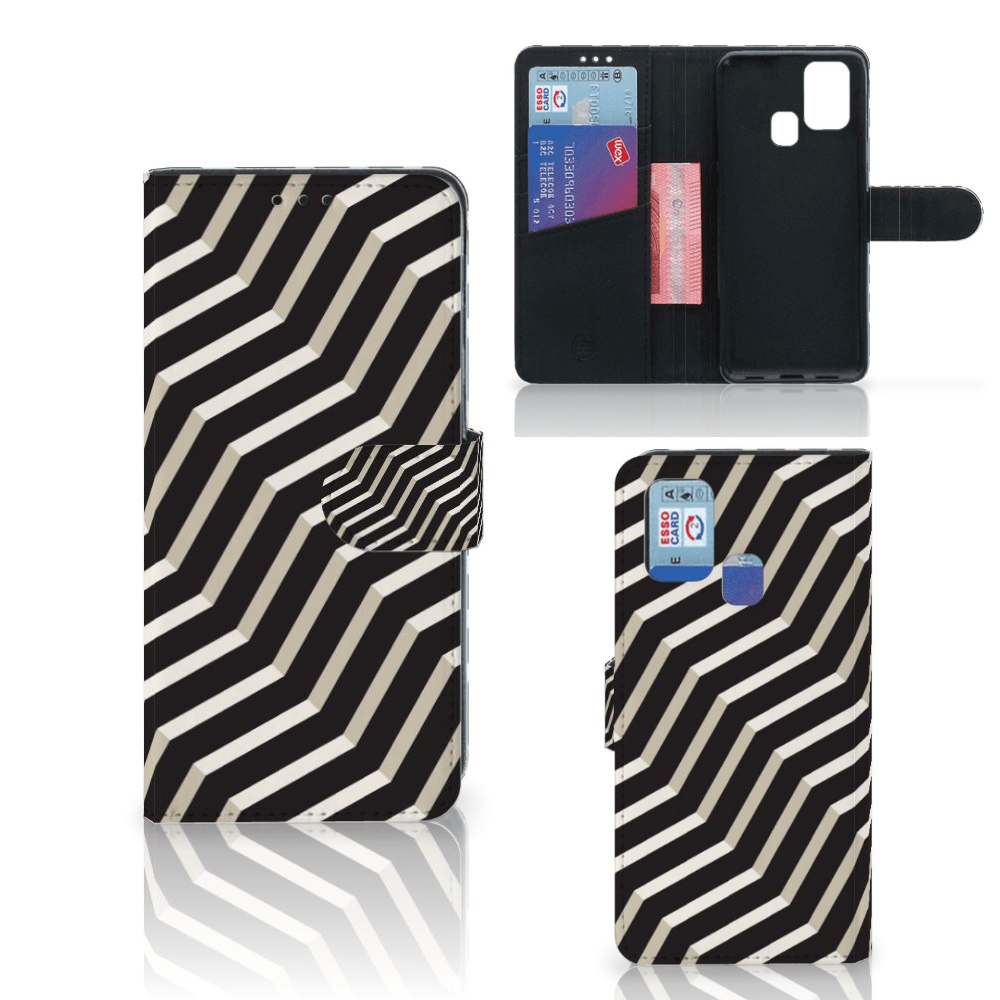 Samsung Galaxy M31 Book Case Illusion