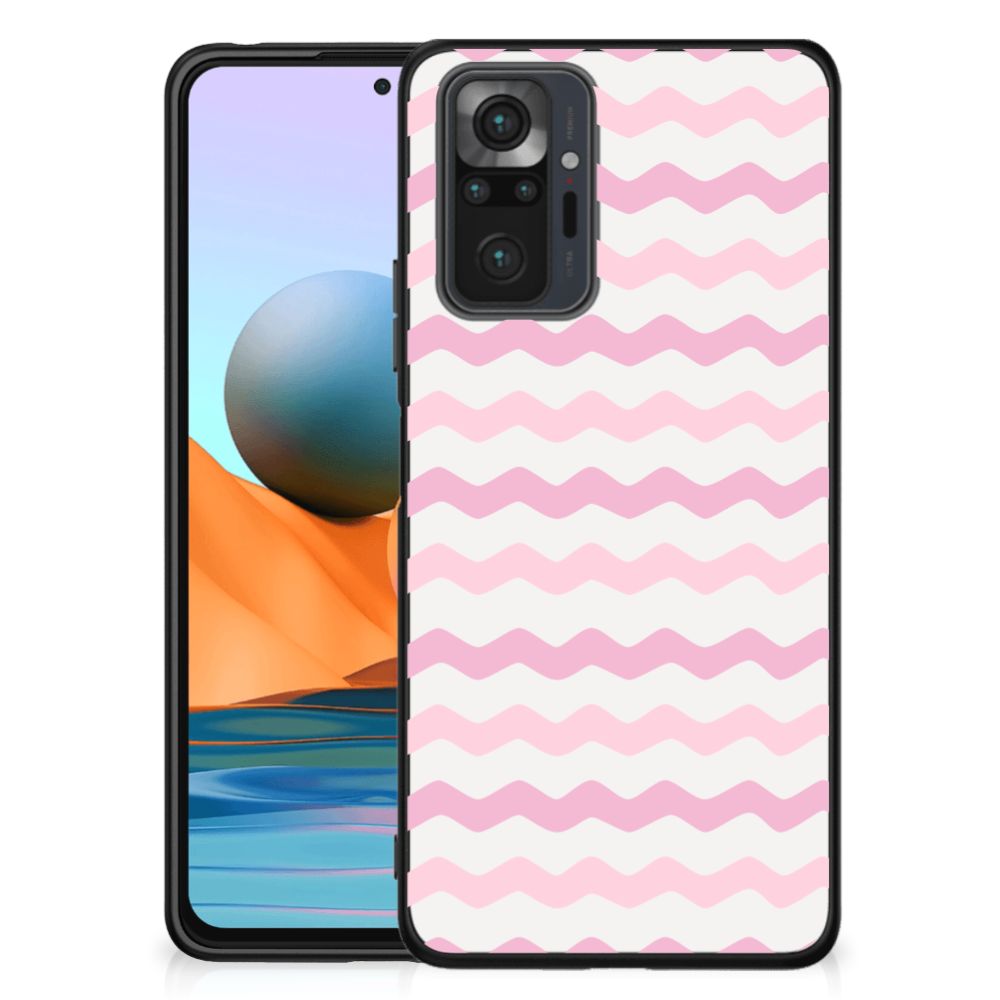 Xiaomi Redmi Note 10 Pro Back Case Waves Roze