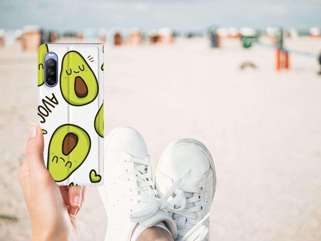 Sony Xperia 10 III Magnet Case Avocado Singing - B2C Telecom