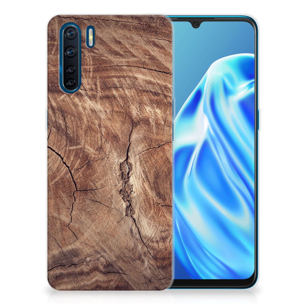 OPPO A91 Bumper Hoesje Tree Trunk