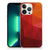 TPU Hoesje voor iPhone 13 Pro Max Polygon Red met abstracte geometrische vormen en kleurrijk ontwerp.