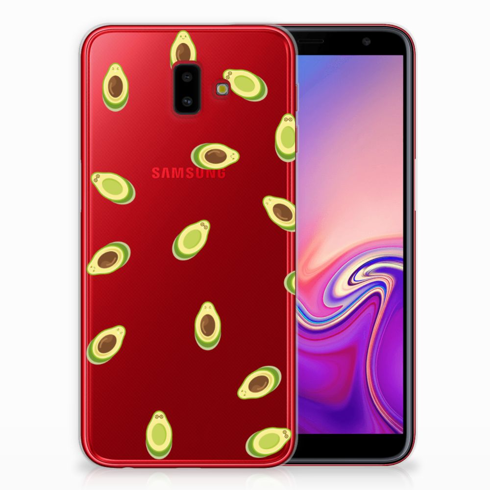 Samsung Galaxy J6 Plus (2018) Siliconen Case Avocado