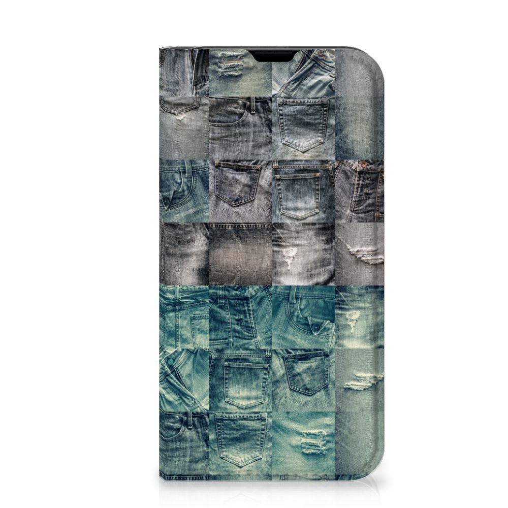 Hippe Standcase iPhone 13 Mini Spijkerbroeken - B2C Telecom