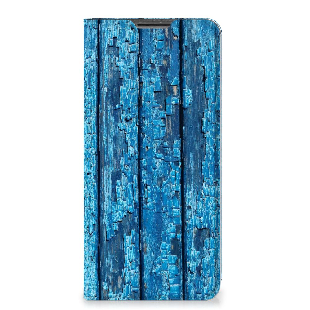 Xiaomi Redmi Note 11 Pro Book Wallet Case Wood Blue - B2C Telecom
