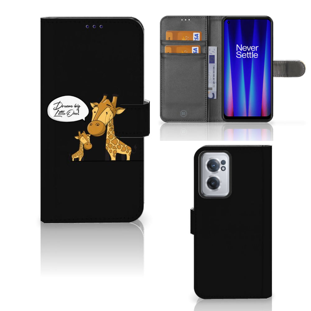 OnePlus Nord CE 2 Leuk Hoesje Giraffe