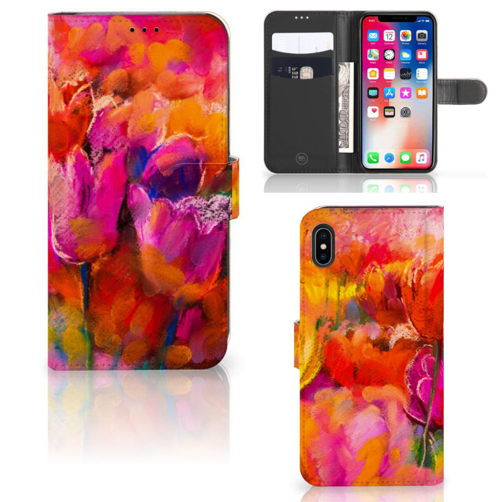 Hoesje Apple iPhone Xs Max Tulips