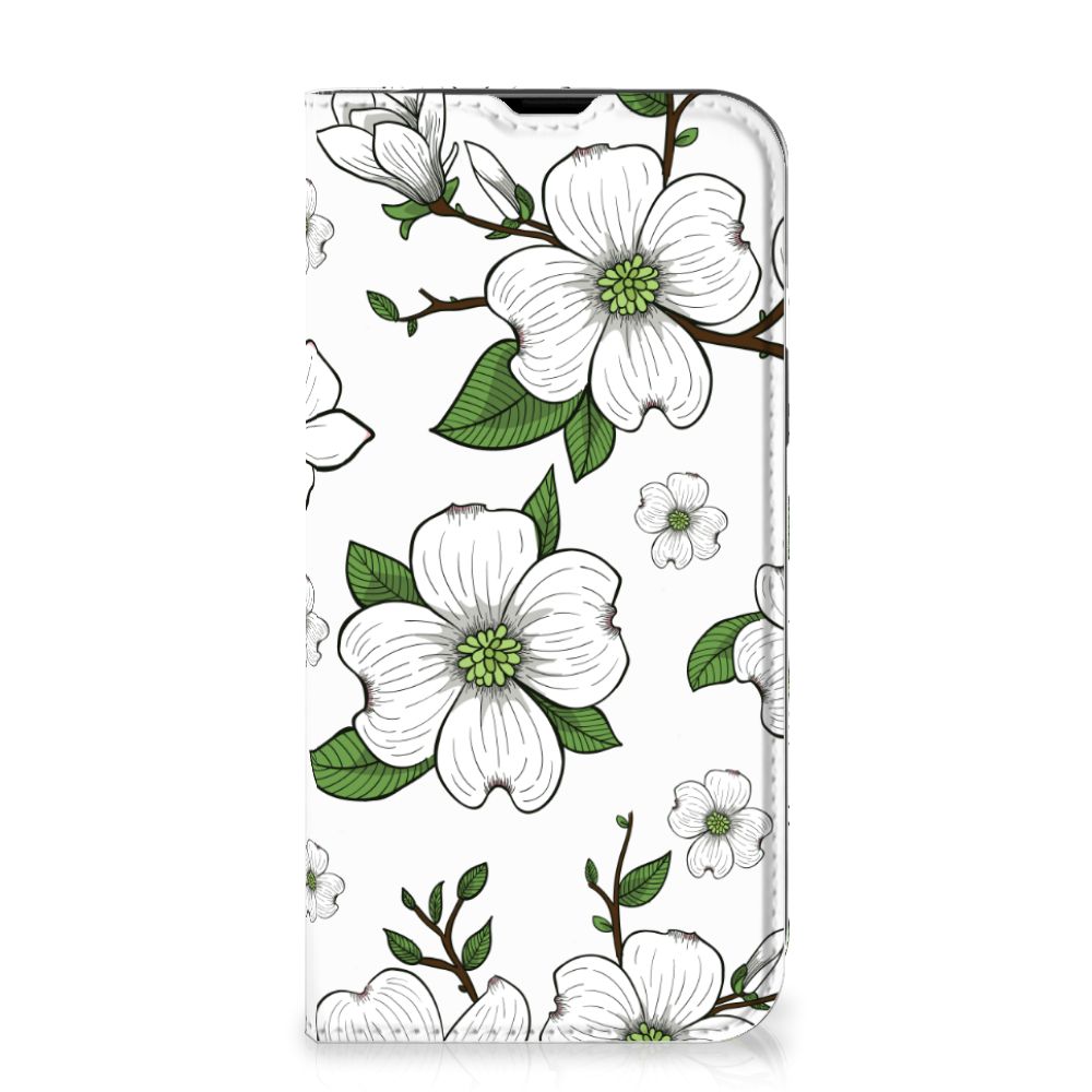 iPhone 14 Smart Cover Dogwood Flowers - B2C Telecom