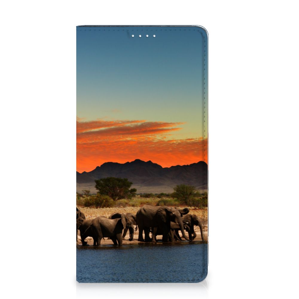 Samsung Galaxy A54 Hoesje maken Olifanten