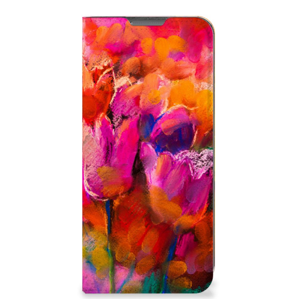 Bookcase OPPO A77 5G | A57 5G Tulips