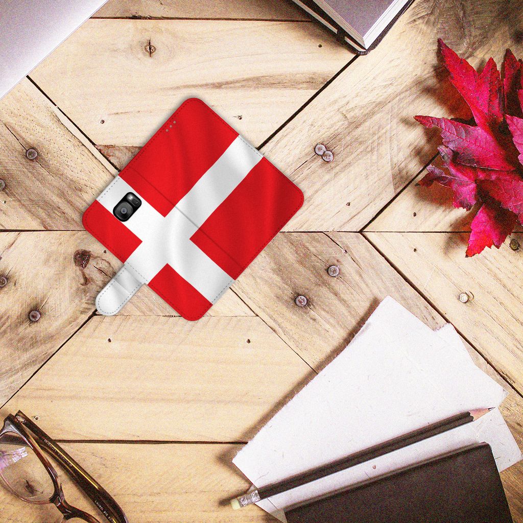 Samsung Galaxy S7 Edge Bookstyle Case Denemarken