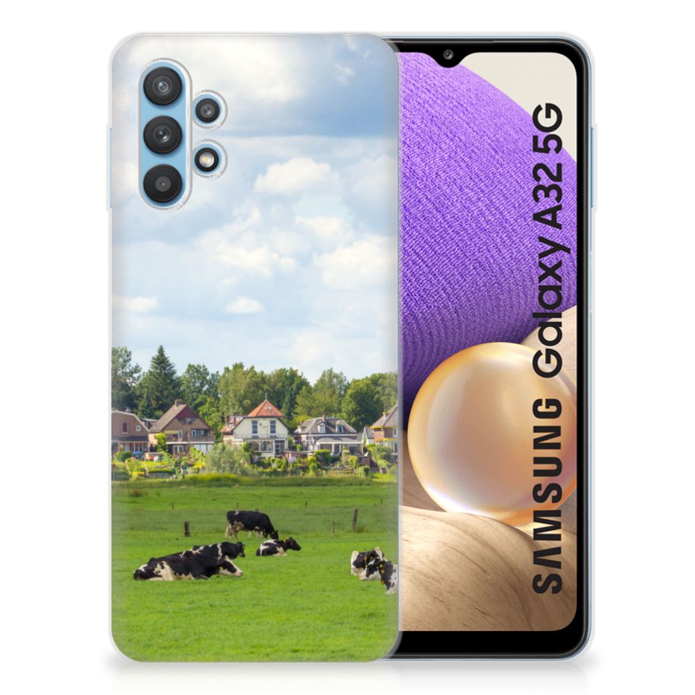 Samsung Galaxy A32 5G TPU Hoesje Koeien B2C Telecom