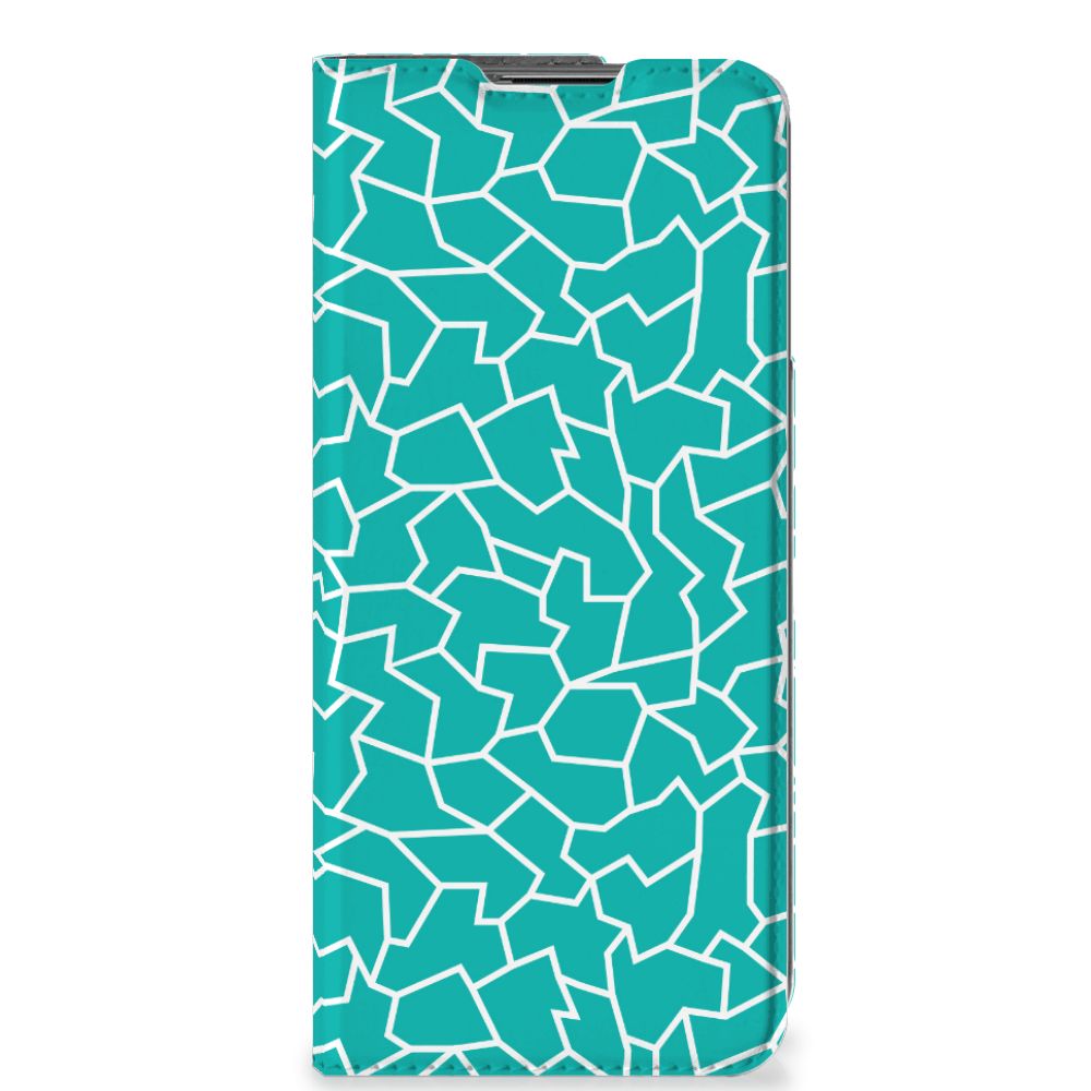 OnePlus Nord CE 2 5G Bookcase Cracks Blue - B2C Telecom