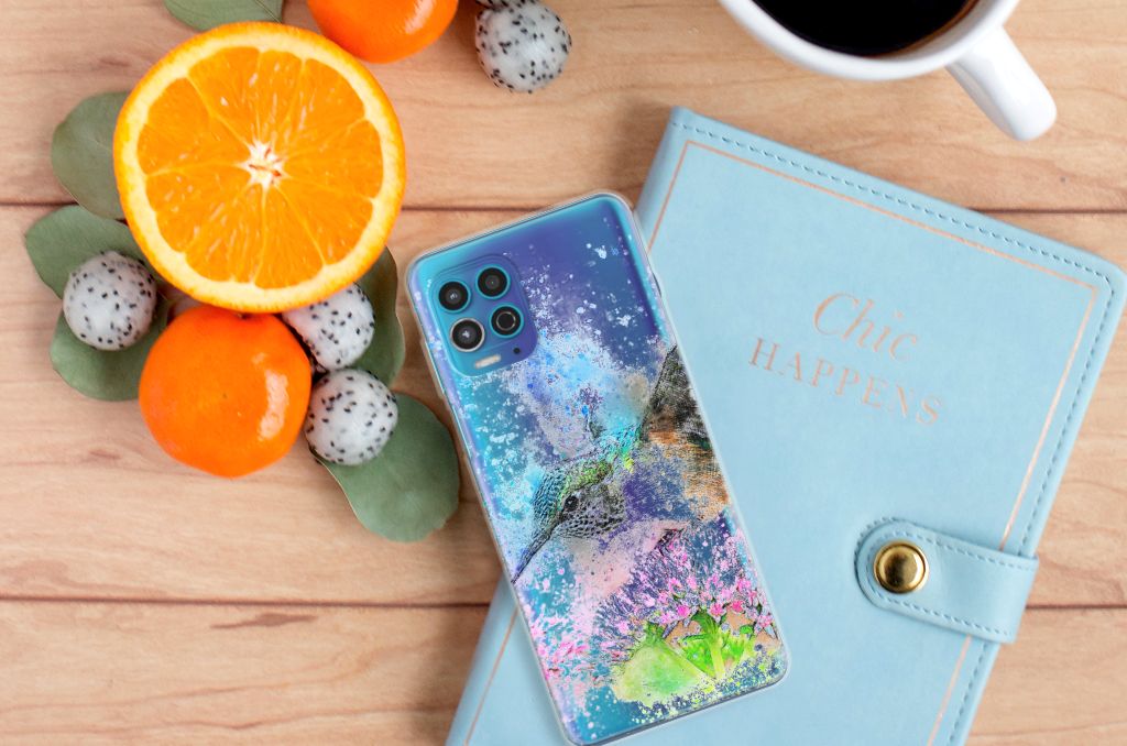 Hoesje maken Motorola Moto G100 Vogel B2C Telecom