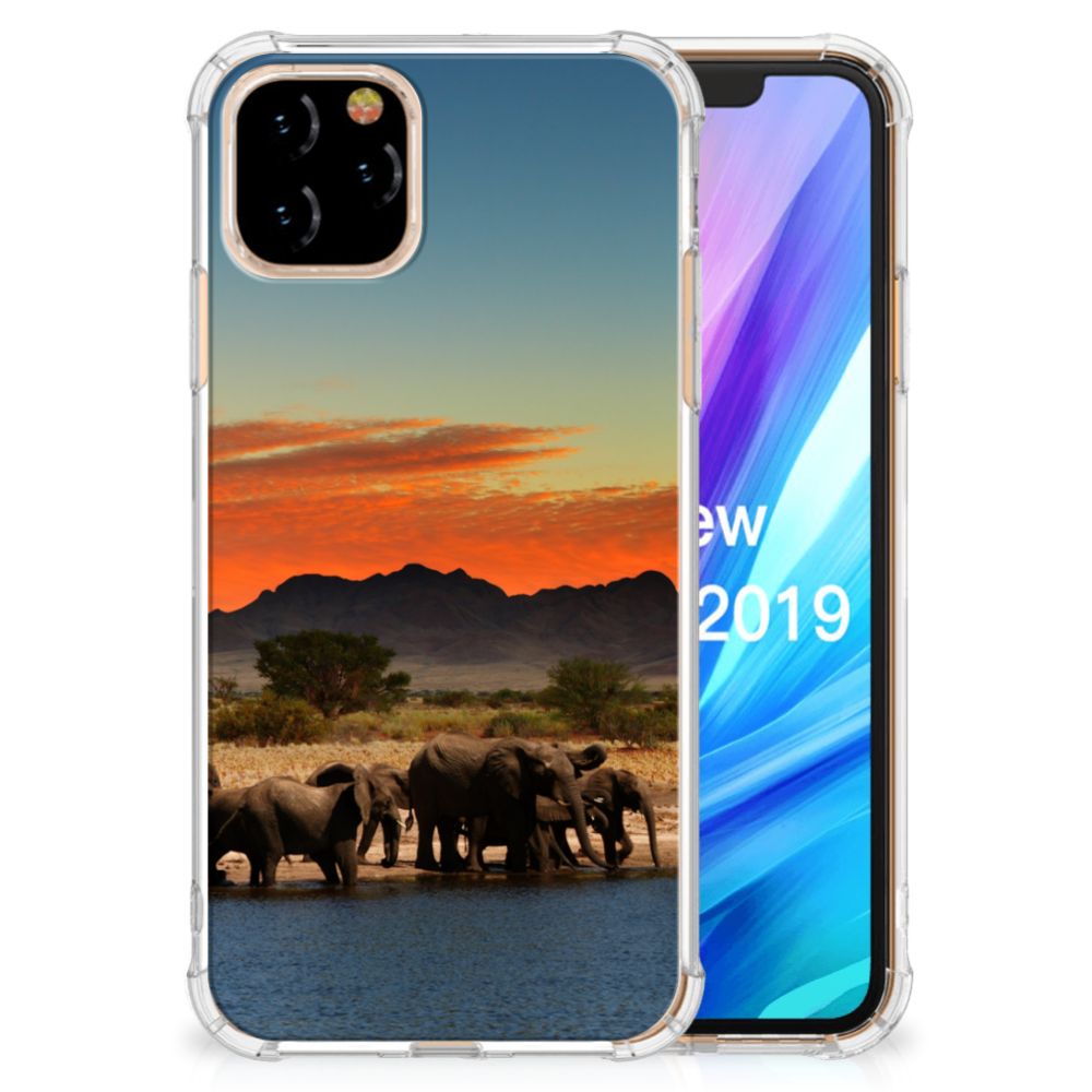 Apple iPhone 11 Pro Case Anti-shock Olifanten