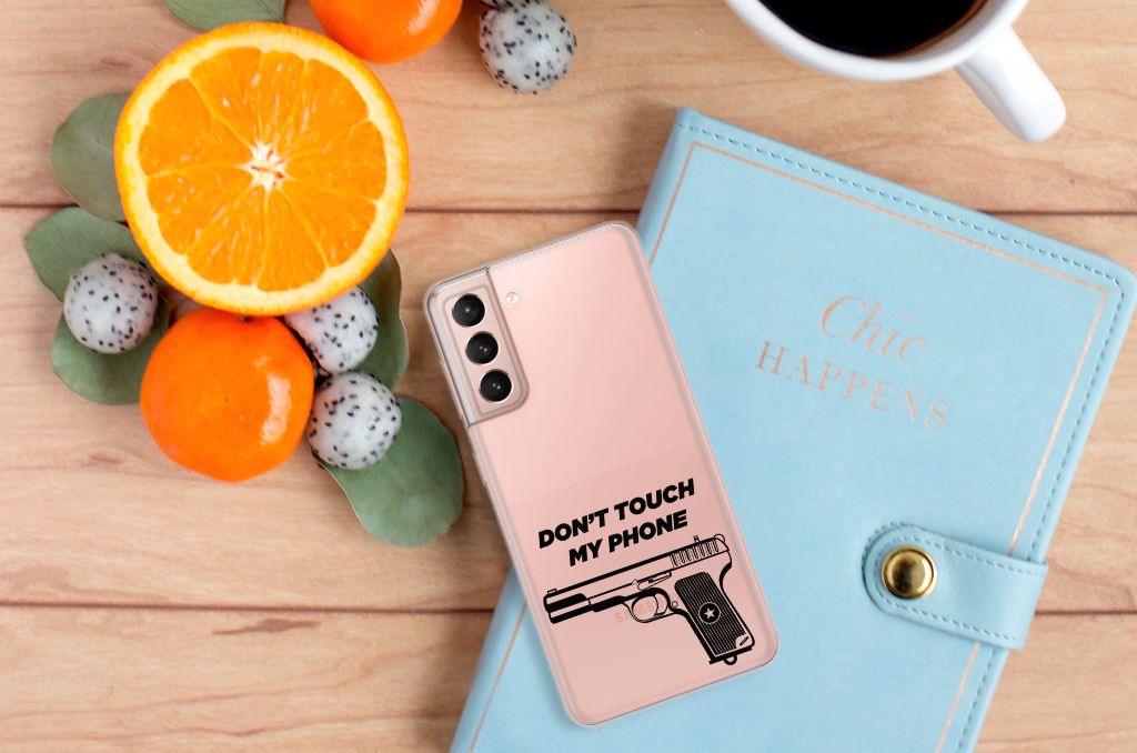 Samsung Galaxy S21 Silicone-hoesje Pistol DTMP B2C Telecom