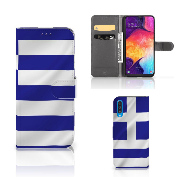 Samsung Galaxy A50 Bookstyle Case Griekenland