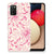 Samsung Galaxy A02s TPU Case Pink Flowers