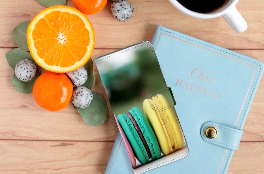 Xiaomi Redmi 10C Book Cover Macarons
