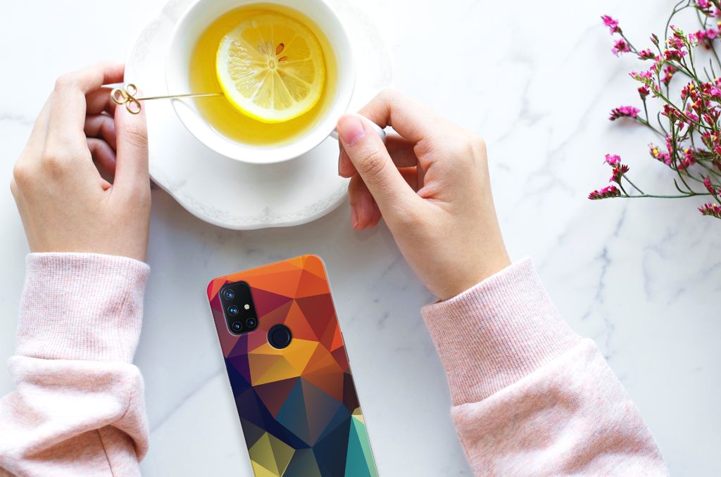 OnePlus Nord N10 5G TPU Hoesje Polygon Color B2C Telecom