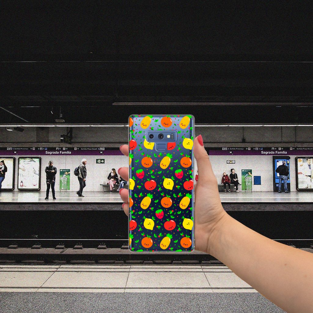 Samsung Galaxy Note 9 Siliconen Case Fruits