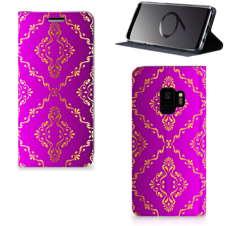Telefoon Hoesje Samsung Galaxy S9 Barok Roze