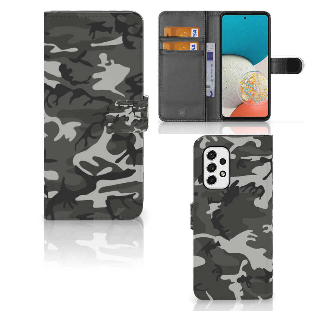 Samsung Galaxy A53 Telefoon Hoesje Army Light
