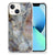 iPhone 13 Anti-Shock Hoesje Marmer Grijs B2C Telecom